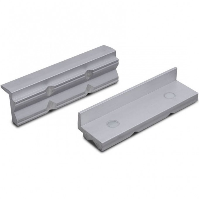 Сменные зажимные губки для тисков BERNSTEIN алюминиевые с канавками 125 мм B9-900-S9125